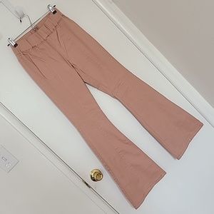 Dusty Pink Flare /Bell bottoms